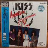 Kiss Animalize Live Uncensored Japan LD Laserdisc SM037-3331