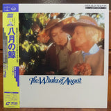 Whales of August Japan LD Laserdisc SF047-5511