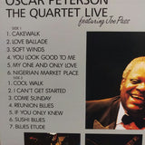 Oscar Peterson the Quartet Live with Joe Pass Japan LD Laserdisc VALZ-2157