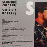 Sonny Rollins Saxophone Colossus Japan LD Laserdisc VAL-3837