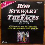 Rod Stewart and the Faces Video Biography 1969-1974 Japan LD Laserdisc VAL-3884