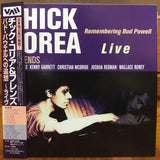 Chick Corea Remembering Bud Powell Live Japan LD Laserdisc VALJ-1029