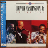 Grover Washington Jr. in Concert Japan LD Laserdisc NALP-10003