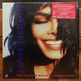 Janet Jackson Rhythm Nation Compilation Japan LD Laserdisc VALA-3526