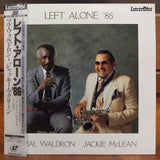 Mal Waldron Jackie McLean Left Alone '86 Japan LD Laserdisc SM058-3120