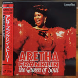 Aretha Franklin Queen of Soul Japan LD Laserdisc SM045-3411