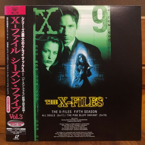 X-Files Season 5 Vol 3 Japan LD Laserdisc PILF-2632