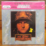 All Quiet on the Western Front Japan LD Laserdisc IVCL-1050W