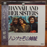 Hannah and Her Sisters Japan LD Laserdisc PILF-7281