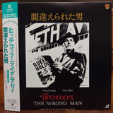 The Wrong Man Japan LD Laserdisc NJL-11155