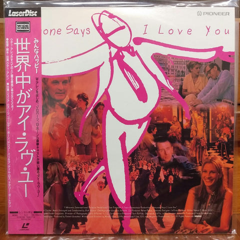 Everyone Says I Love You Japan LD Laserdisc PILF-2564