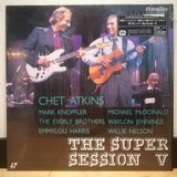 Super Session V Chet Atkins Mark Knopfler Japan LD Laserdisc VALJ-3855