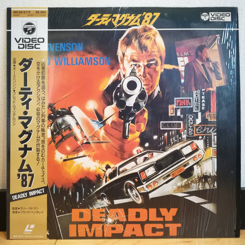 Deadly Impact Japan LD Laserdisc 88C59-6179