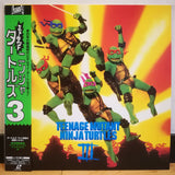 Teenage Mutant Ninja Turtles 3 TMNT Japan LD Laserdisc PILF-1947