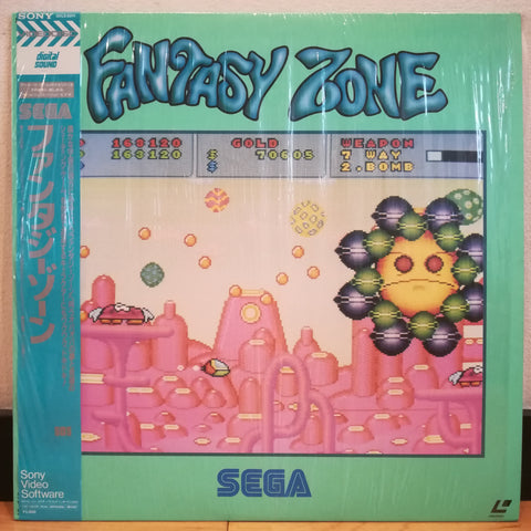 Fantasy Zone Sega Japan LD Laserdisc 50LS-5011