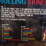 Rolling Stones Live at the Max US Pressing LD Laserdisc ID2986CA