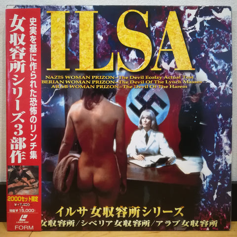 Ilsa Trilogy Japan LD-BOX Laserdisc FFL-008