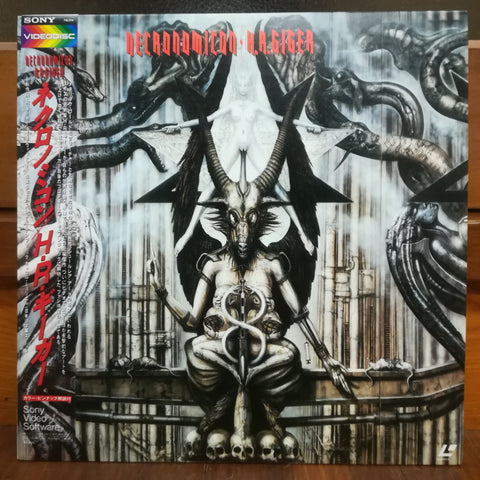 H.R. Giger Necronomicon Japan LD Laserdisc 78LS14