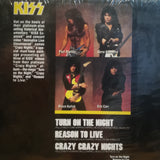 Kiss Crazy Nights Japan LD 20cm Single Laserdisc VAL-3079