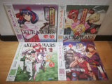 Sakura Wars Oka Kenran Vol 1-4 Japan LD Laserdisc Set BEAL-1077-1080 Sakura Taisen