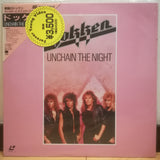 Dokken Unchain the Night Japan LD Laserdisc 35P6-9009