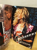 Whitesnake 1988 Japan Tour Booklet