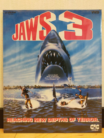 Jaws 3 VHD Japan Video Disc VHP78142