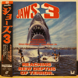 Jaws 3 Japan LD Laserdisc SF078-1096
