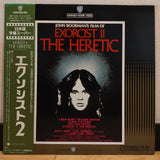 Exorcist 2 The Heretic Japan LD Laserdisc NJL-01023
