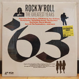 Rock n Roll Greatest Years '63 Japan LD Laserdisc VAL-3106 Stevie Wonder Rolling Stones Bob Dylan