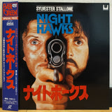 Night Hawks Japan LD Laserdisc PILF-1215 Sylvester Stallone