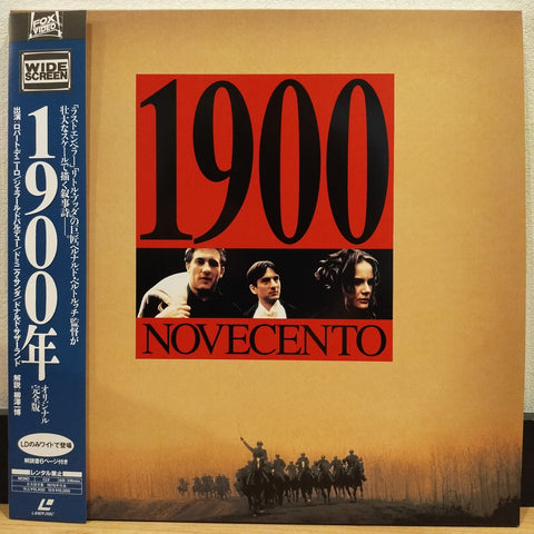 Novecento (1900) Japan LD Laserdisc PILF-1953