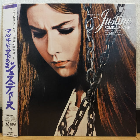 Justine Japan LD Laserdisc NALA-10030 Marquis de Sade