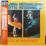 Jimi Hendrix Otis Redding Live at Monterey 1967 Japan LD Laserdisc SM037-3426