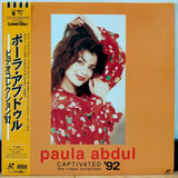 Paula Abdul Captivated the Video Collection '92 Japan LD Laserdisc TOLW-3214