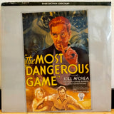 The Most Dangerous Game US LD Laserdisc RGL9505 Roan Group