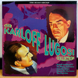 Karloff Lugosi Collection LD-BOX US Laserdisc RGL9601 Roan Group