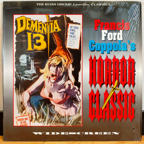 Dementia 13 US LD Laserdisc RGL9606 Roan Group