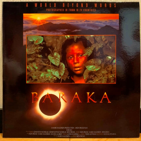 Baraka World Beyond Words US LD Laserdisc CLV7060