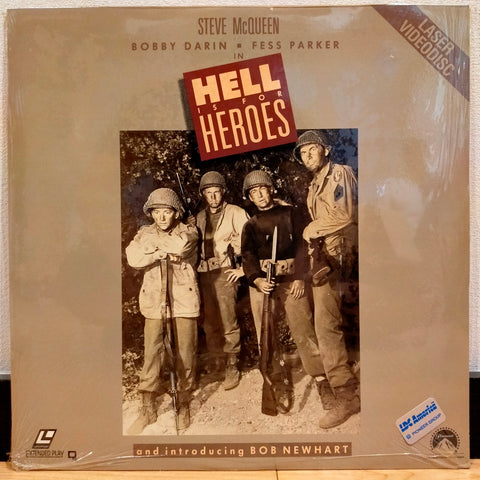 Hell is for Heroes US LD Laserdisc LV-6116 Steve McQueen