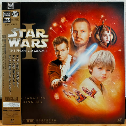 Star Wars Phantom Menace Episode 1 Japan LD Laserdisc PILF-2830