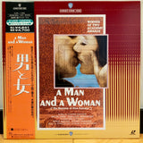 A Man and a Woman Japan LD Laserdisc NJEL-11655