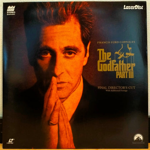 Godfather Part 3 US LD Laserdisc LV32318-2