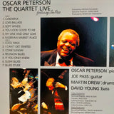 Oscar Peterson the Quartet Live with Joe Pass Japan LD Laserdisc VALZ-2015