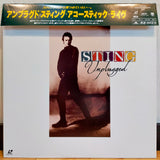 Sting Unplugged Japan LD Laserdisc POLM-1004