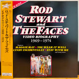 Rod Stewart and the Faces Video Biography 1969-1974 Japan LD Laserdisc VALZ-2188
