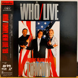 The Who Tommy, New Live 89 Japan LD Laserdisc CSLM-755-6