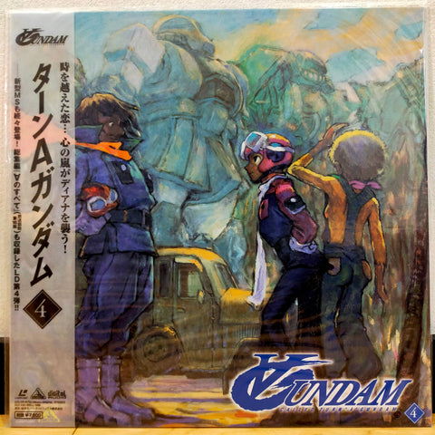 Turn A Gundam Vol 4 Japan LD Laserdisc BELL-1486