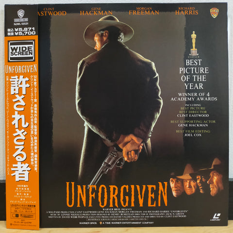 Unforgiven Japan LD Laserdisc NJWL-12531