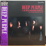 Deep Purple & the Royal Philharmonic Orchestra Live at the Royal Albert Hall 1969 Japan LD Laserdisc SM035-3414